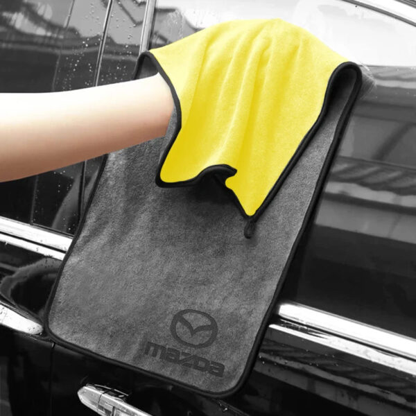 Extra Soft Car Microfiber Cleaning Towels Thickened Soft Auto Washing Drying Cloth For Mazda 3 2 6 CX5 CX4 CX3 CX9 Axela Atenza - Image 6
