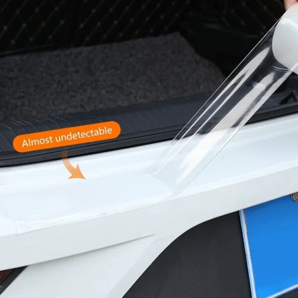 Car Sticker Anti-Scratch Door Edge Protector Car Door Threshold Protective Film Transparent Nano Tape Auto Stickers Trunk Bumper - Image 2