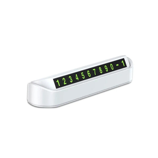 Luminous Car Temporary Parking Card Phone Number Card Plate Telephone Number Car Park Stop Sticker Car Styling Auto Accessories - Image 12