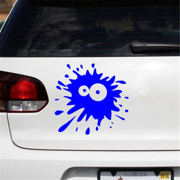 15*13.8cm Blot 3 funny car sticker vinyl decal white/black car auto stickers for car bumper window car decorations - Image 19
