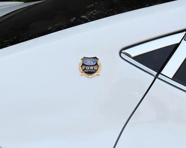 3D Metal Car Badge Body Trunk Sticker Auto Window Refit Decal Accessories For Ford Ranger Focus Kuga Mustang MAX Transit Mondeo - Image 5