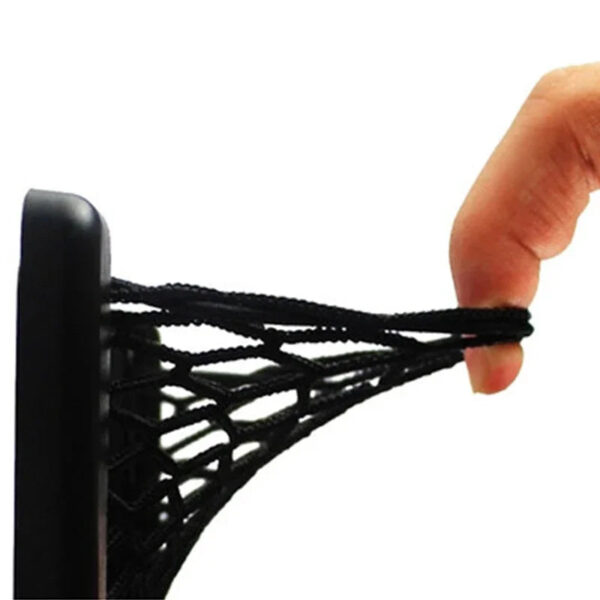 1pcs/2pcs Car Organizer Storage Bag Auto Paste Net Pocket Phone Holder Car Accessories 20*8CM 8*15CM Universal - Image 4