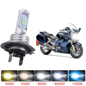 1Pcs H7 LED Bulb 1:1 Mini Fanless Size Head Lamp Wireless 20000LM CSP LED Chips H7 Car LED Headlight Bulb 6000K White 12V