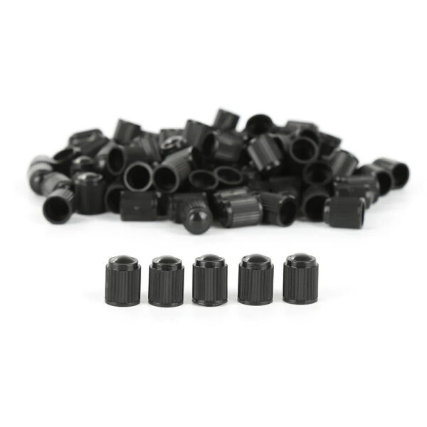 100Pcs Dustproof Tire Valve Caps Plastic Car Tire Pressure Covers Universal Wheel Stem Air Valve Caps Auto Bike Dustproof Caps - Image 4