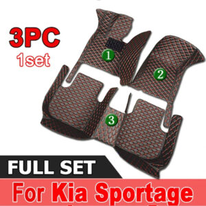 Car Mats For Kia Sportage 2007~2017 Carpet Anti Dirty Pad Luxury Leather Floor Durable Rugs Full Protector Accessories