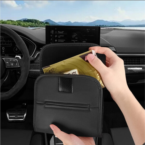 PU Leather Car Tissue Box Paper Towel Bag Hanging Storage For BMW M E39 E46 E60 E90 F30 F10 F20 F25 F15 X1 X3 Auto Accessories - Image 5