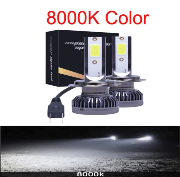 2Pcs H7 Car Headlight Bulbs LED 12000LM 80W Mini H1 H4 H8 H9 H11 Headlamps Kit 9005 HB3 9006 HB4 Auto Fog Lamps 6000K 12V Light - Image 10