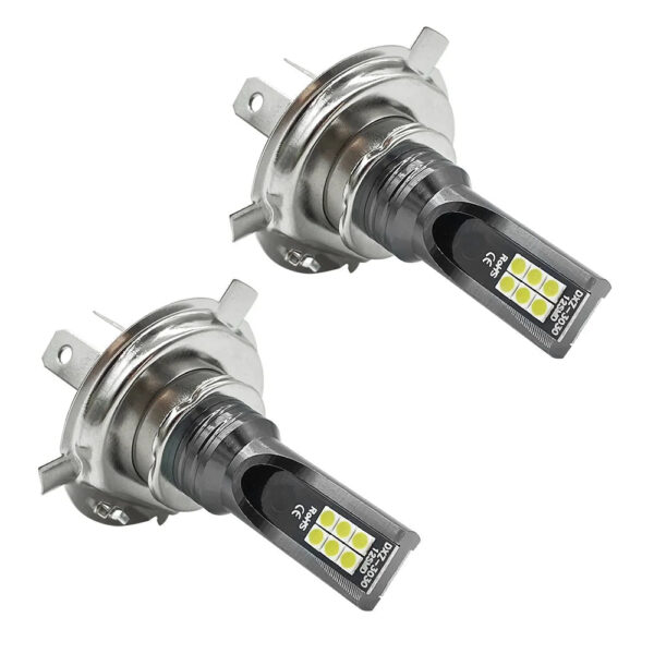 2Pcs Super Bright H4 H7 Led Bulb Car Headlight Motorcycle H1 H3 H8 H9 H11 Auto Fog Lamps 9005 9006 HB3 HB4 Light 12v 24V 80W - Image 3