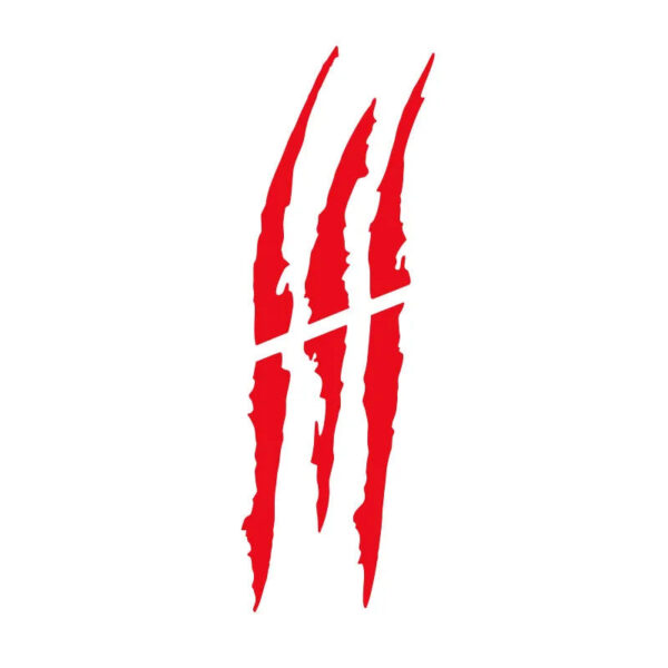 1/2pcs Auto Car Sticker Reflective Monster Claw Scratch Stripe Marks Headlight Decal Car Stickers 40cmX11cm Car Accessories - Image 12