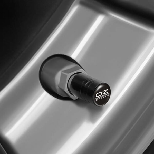 4PCS Universal Car Stickers Metal Wheel Tire Valve Caps Auto Bike Bicycle Accessories Case For OZ Racing Logo Car Styling - Image 5