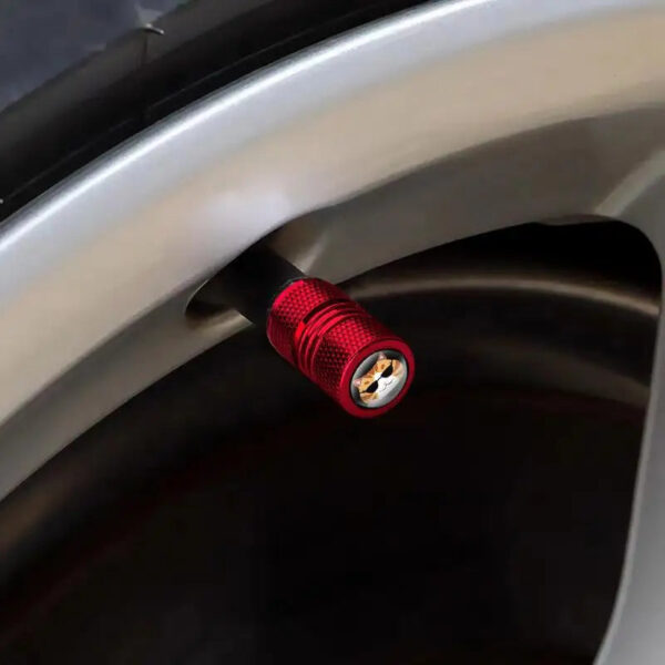 4Pcs Tire Valve Stem Cap Covers Leak-Proof Aluminum Alloy Tire Air Cap Car Cat Tire Caps Valve Cover For Tires Wheel Parts - Image 3