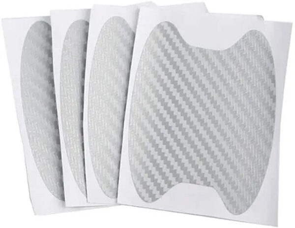 4Pcs/Set Car Door Sticker Carbon Fiber Scratches Resistant Cover Auto Handle Protection Film Exterior Styling Accessories - Image 7