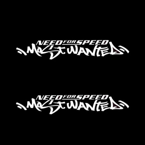 1pc Fun White Need for Speed Scratch Car Auto Windshield Decal Vinyl Sticker Universal Window Bumper Auto Door Car Accessories - Image 5