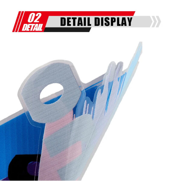1pc PVC Tri-Color Car Emblem Windown Door Auto Body Sticker For BMW M Performance E46 E90 E60 F30 E39 F10 E87 E82 Car Accessorie - Image 4
