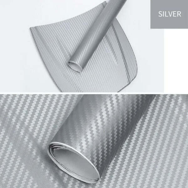30x127cm Car 3D Carbon Fiber Roll Film Stickers DIY Vinyl Film Auto Interior Styling Carbon Fiber Decorative Decals - Image 11