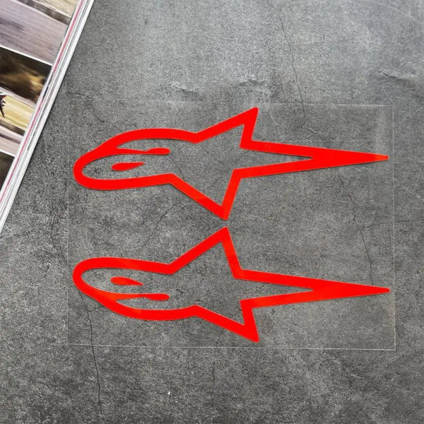 Stylish Reflective Decals for Motorcycle, Scooter Helmets, Windshield, Fuel Tank, Auto Bumper & Window Decorations - Image 7