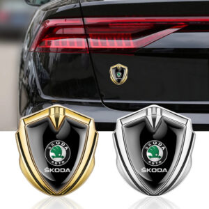 Car Shield Badge Sticker Auto Body Side Window Decoration Accessories For Skoda Octavia Rapid Fabia Superb Kodiaq Kamiq a7 A5