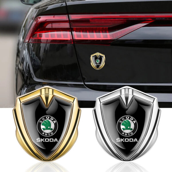Car Shield Badge Sticker Auto Body Side Window Decoration Accessories For Skoda Octavia Rapid Fabia Superb Kodiaq Kamiq a7 A5