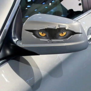 General Waterproof and Sunscreen Cars Stickers 3D Personalized Car Stickers Creative Cat Eye Stickers Car Accesorios Para Auto