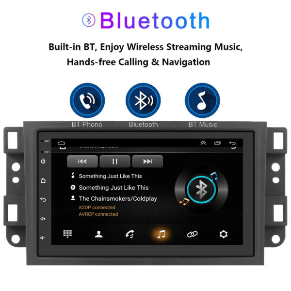 9inch Auto Screen Android For Chevrolet Captiva Aveo Lova Gentra Epica 2006 - 2012 Monitor Video 7862 No 2din Carplay Radio WIFI - Image 6
