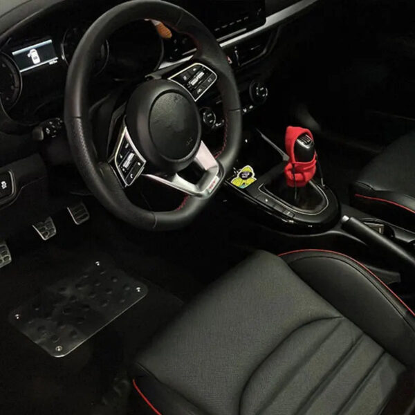 Hoodie Car Gear Shift Knob Cover Manual Handle Change Lever Cover For Honda TYPER Civic XR-V HR-V Accord Odyssey Auto Styling - Image 5