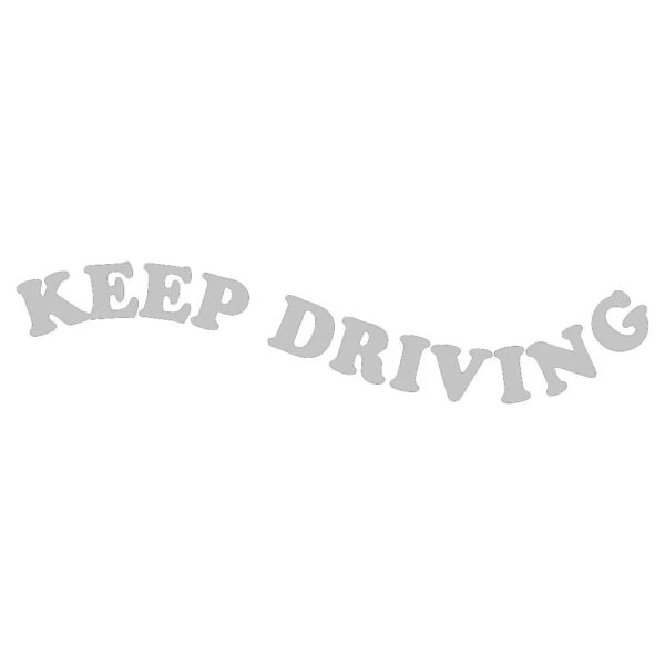 Keep Driving Decals for Car Mirror Funny Auto Decorative Accessories Cute Text Design Car Vinyl Stickers for Vanity Mirror - Image 21