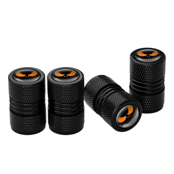 4PCS/Set Aluminium Alloy Car Wheel Tire Valve Air Caps Stem Cover Dustproof Auto Motorcycles Skull Styling Accessories Car Decor - Image 7