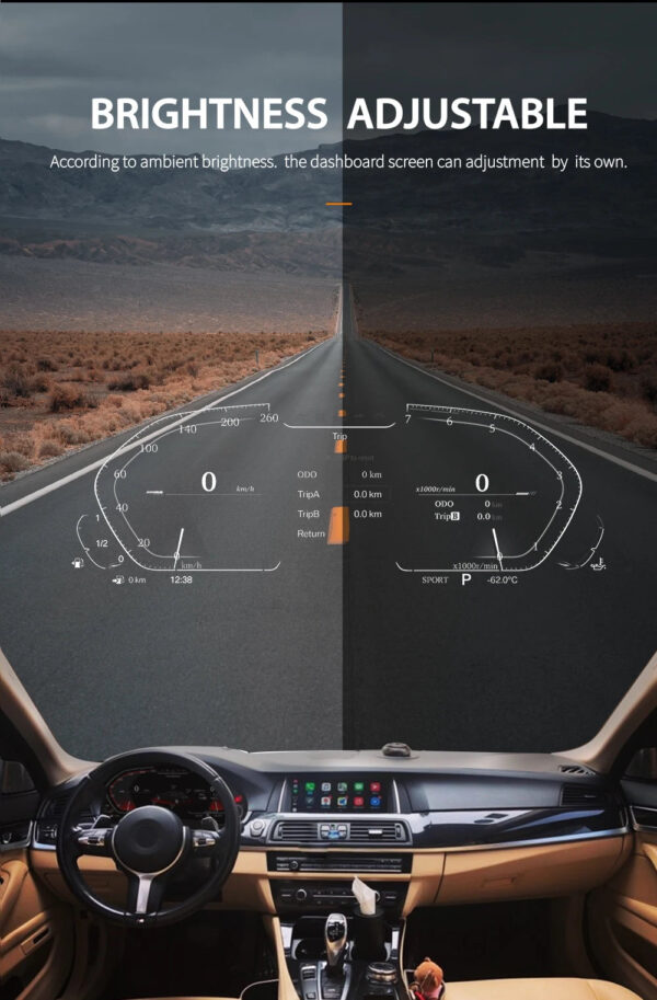 2025 Latest Original Digital LCD Instrument Panel for BMW 5 Series F10 F11 F12 F15 F16 F18 F25 F26 Cluster Cockpit speedometer - Image 5