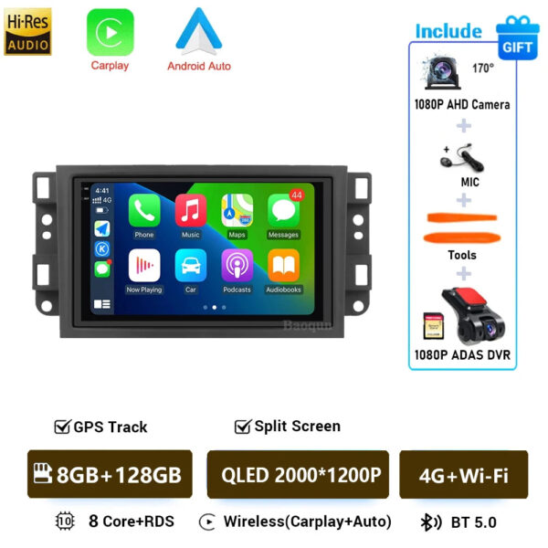 9inch Auto Screen Android For Chevrolet Captiva Aveo Lova Gentra Epica 2006 - 2012 Monitor Video 7862 No 2din Carplay Radio WIFI - Image 16