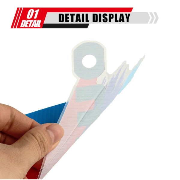 1pc PVC Tri-Color Car Emblem Windown Door Auto Body Sticker For BMW M Performance E46 E90 E60 F30 E39 F10 E87 E82 Car Accessorie - Image 3