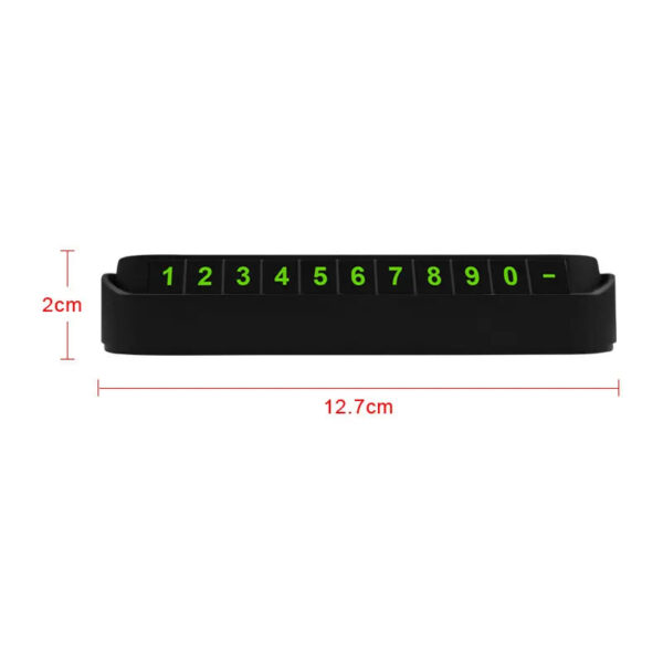 Temporary Car Phone Number Card Auto Interior Accessories For MG Morris Garages 550 42 6 ZT 7 3 ZR RX5 ZS 350 HS Auto Gadgets - Image 4
