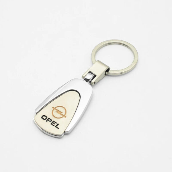 3D Metal/Leather Car Styling Keychain For Opel Corsa 2004 Astra D Combo Insignia Adam Mokka Key Chain Key Rings Auto Accessories - Image 7