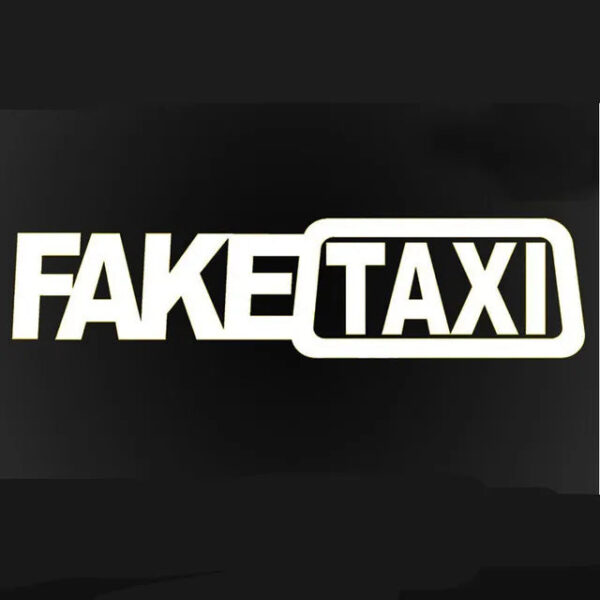 Funny FAKE TAXI Car Auto Sticker FakeTaxi Decal Emblem Self Adhesive Vinyl Universal For BMW Ford Toyota VW Honda Kia Opel Kia - Image 7