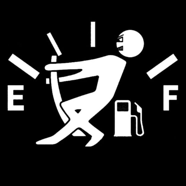 1 Pcs Funny Car Sticker Pull Fuel Tank Pointer To Full Car Vinyl Reflective Sticker Decal Car Auto Exterior Decor Accessories - Image 4