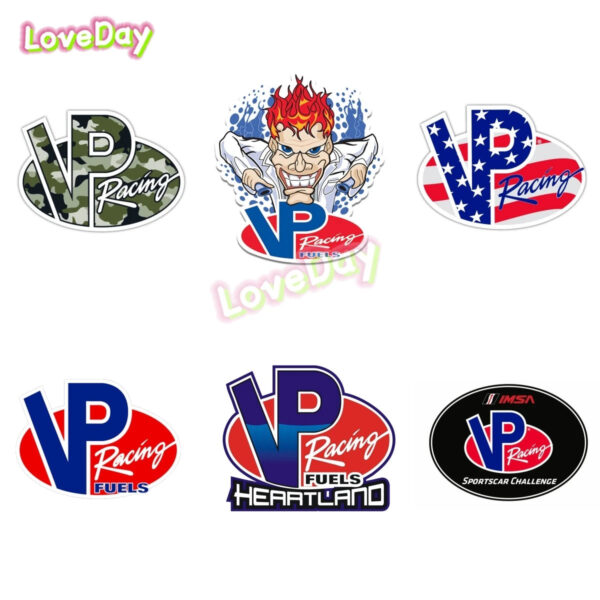 VP Racing Fuels High Performance Racing Car Decals Stickers Mad Scientist Sticker Vinyl Retro Sports Auto Modification Sticker
