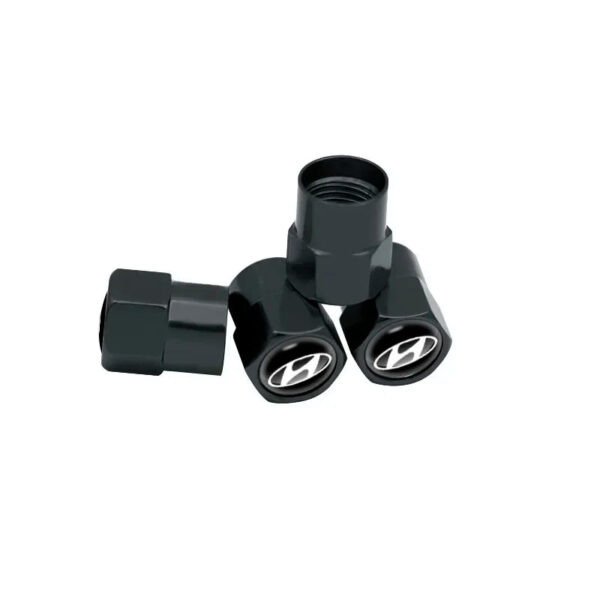 4Pcs Car Styling Wheel Stem Air Tire Valve Tyre Caps Emblem Cover For HYUNDAI ELANTRA GETZ CRETA I30 IX25 IX35 Auto Accessories - Image 5
