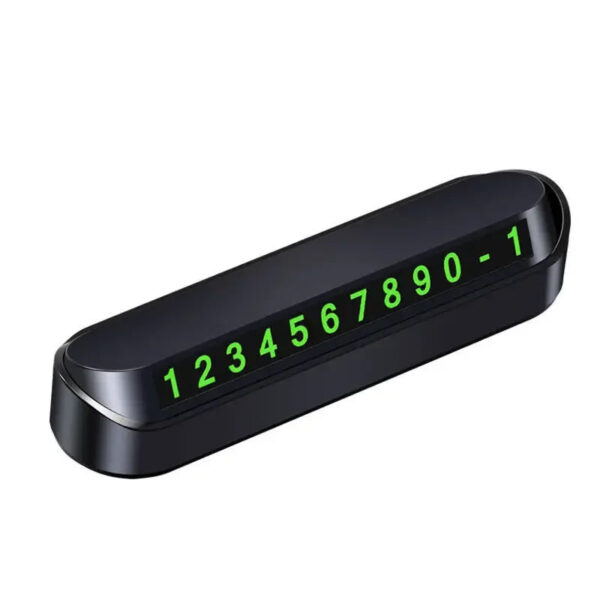Luminous Car Temporary Parking Card Phone Number Card Plate Telephone Number Car Park Stop Sticker Car Styling Auto Accessories - Image 11